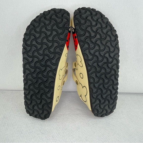 Birki’s Dorian Ladybird Sandals Women’s 8 Ladybug Cream Birkenstock Clogs - Picture 8 of 16